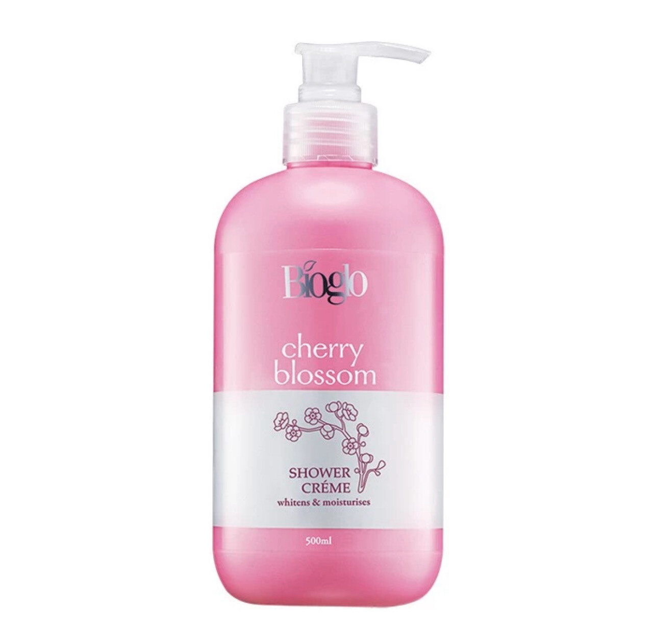 Bioglo Cherry Blossom Shower Crème 500ml (Cosway) 1bottle