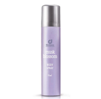 Designer Collection Musk Blossom Body Spray 75 ml (Cosway) 2bottle