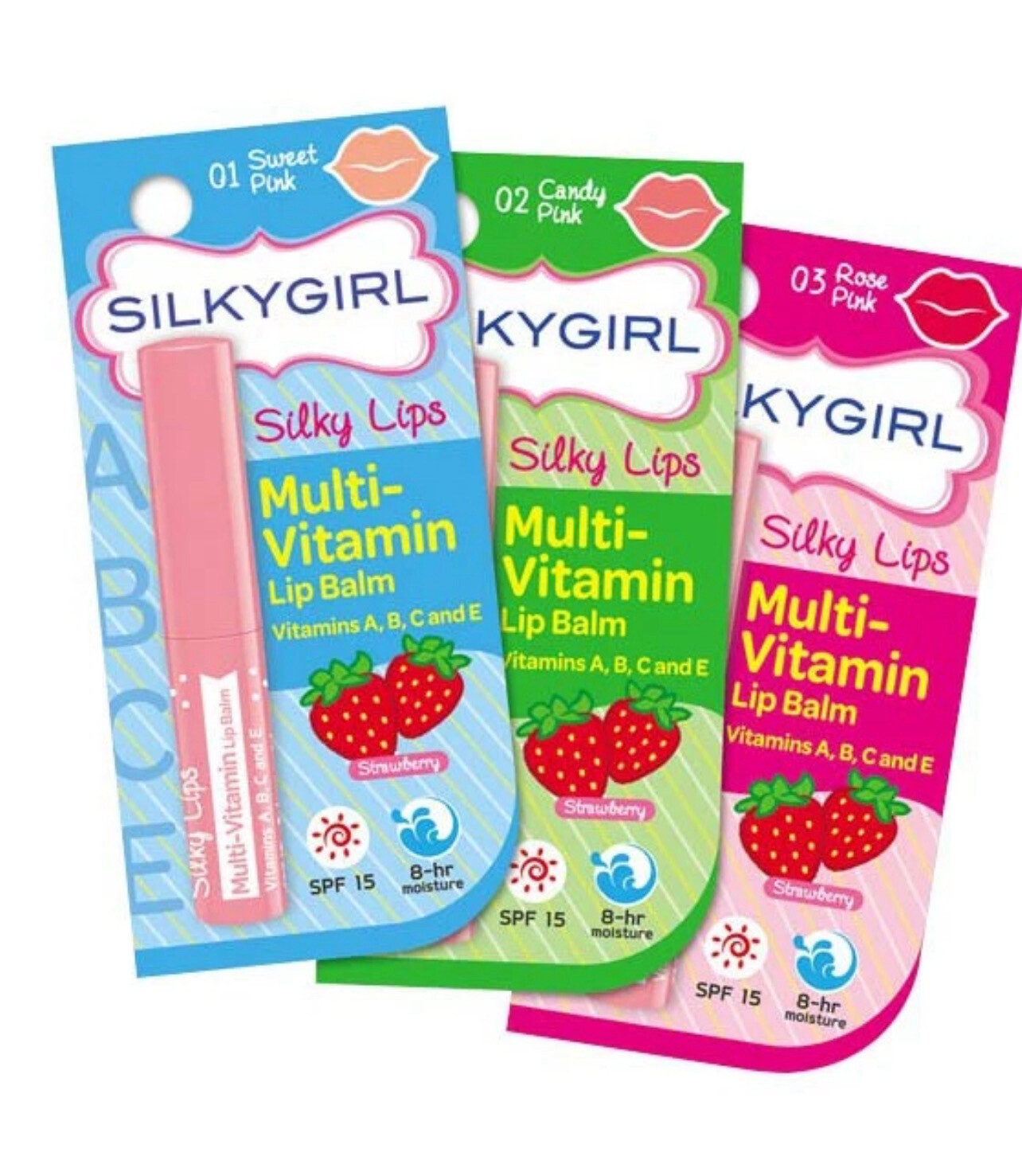 SILKY GIRL SILKY LIPS MULTI-VITAMIN LIP BALM 2pcs