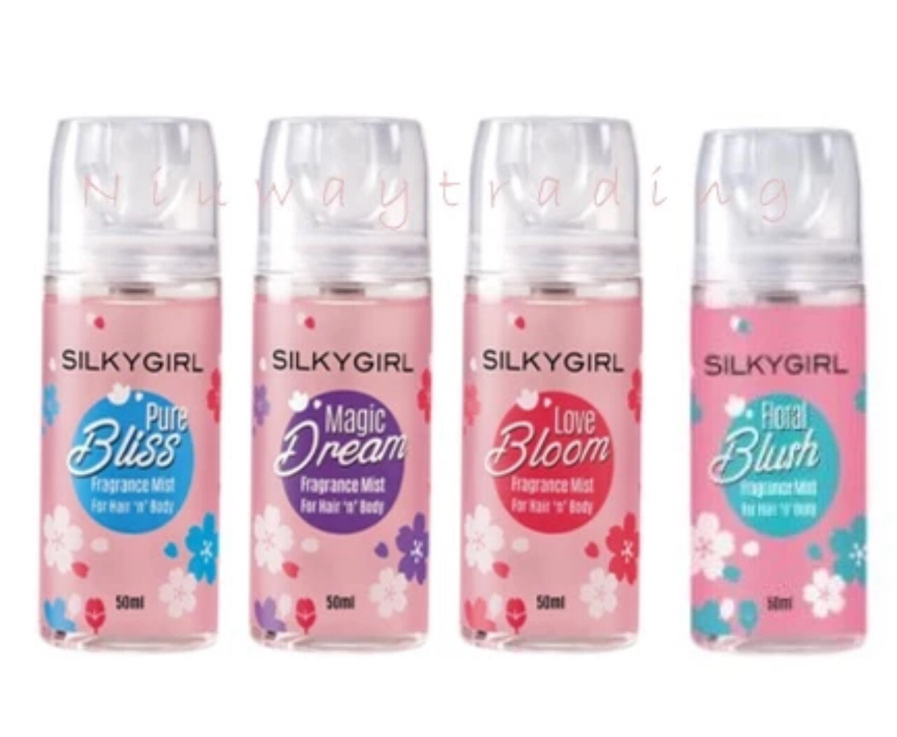SILKY GIRL BLOSSOM FRAGRANCE MIST 50ML 2bottle
