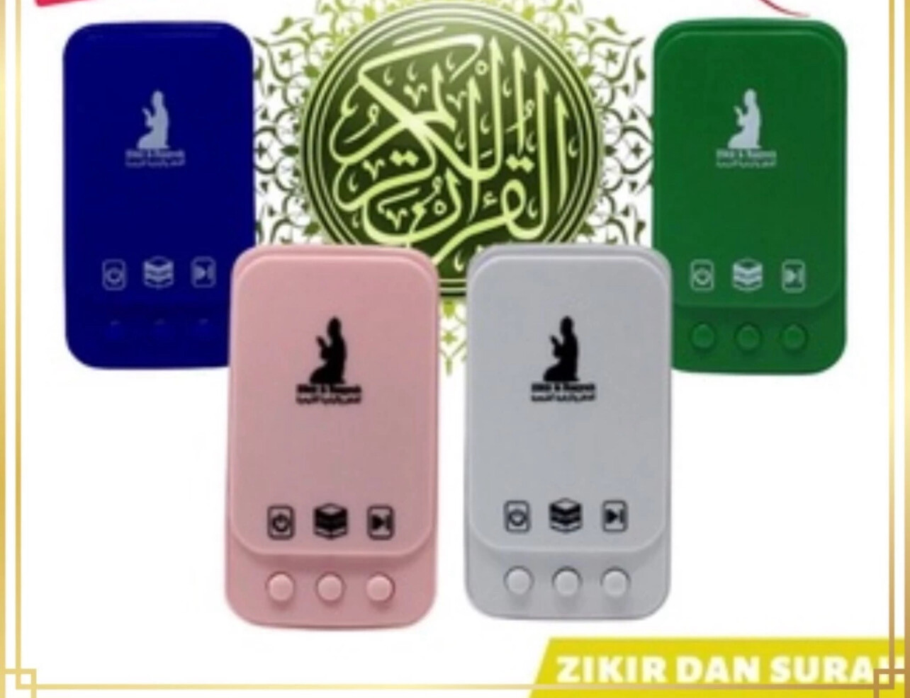 Zikir Dan Surah (RUQYAH) Plug in Auto Play Islamic Adapter 24 Hour