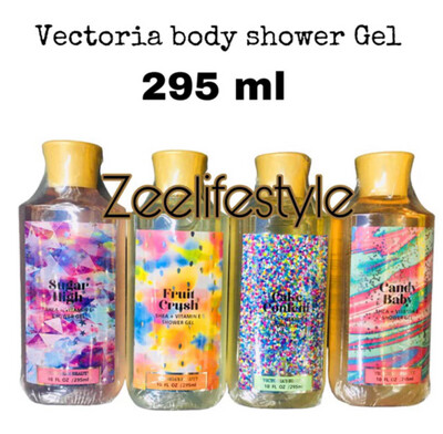 💝Vectoria Shower Gel💝 4flavours (295ml)🔥Wholesale 2bottle