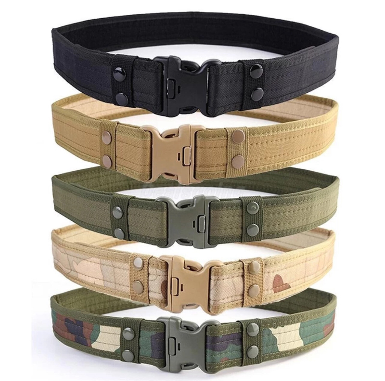 Outdoor belt tactical belt EVA sponge belt oxford cloth men&#39;s canvas belt 2pcs