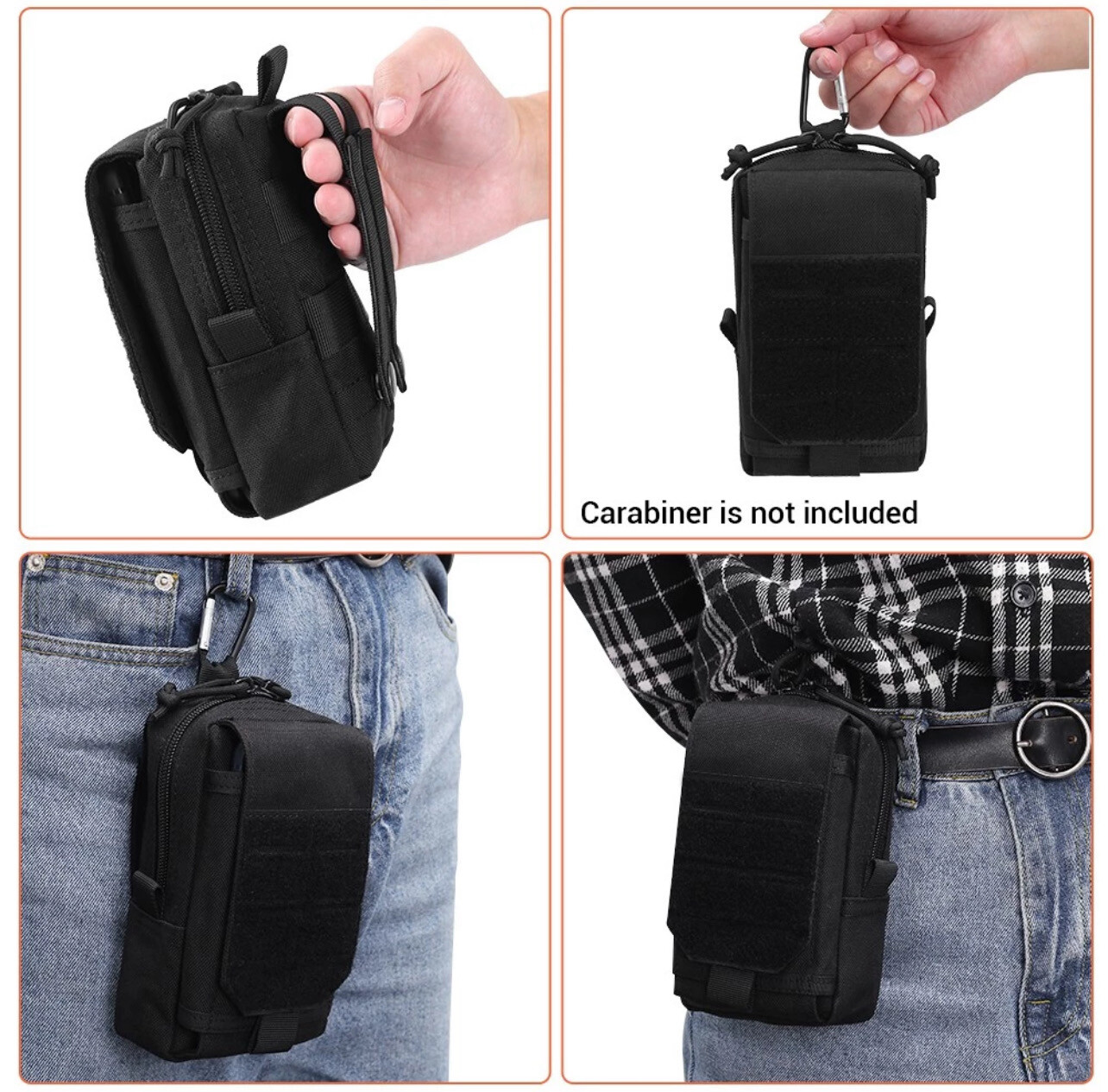 ￼Leacat 1000D Tactical Waist Bag Outdoor for Men