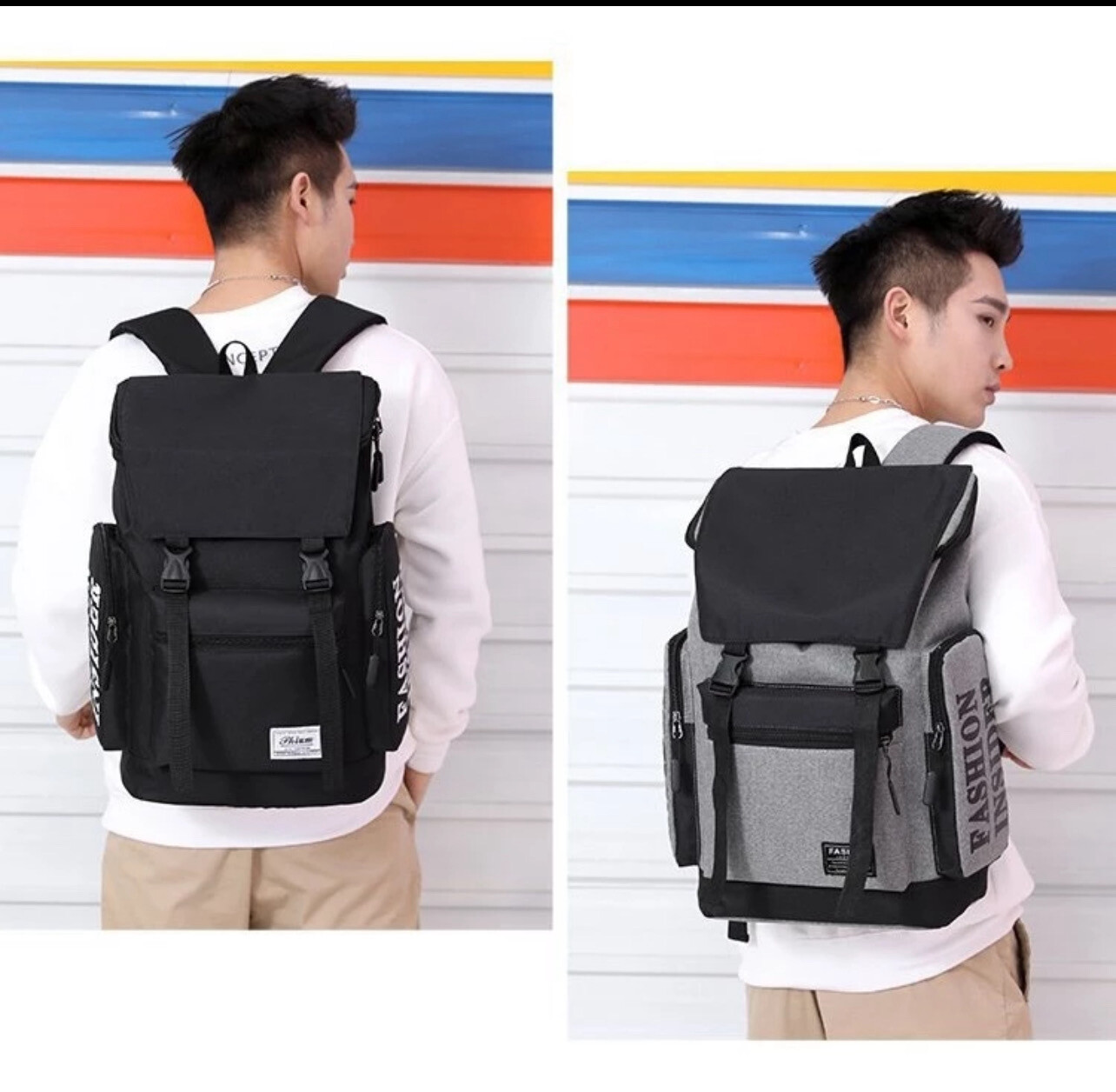 ￼Aladdin Fashion Insider Men Women Teenage Backpack Travel Casual Bag Beg Galas 2Y4