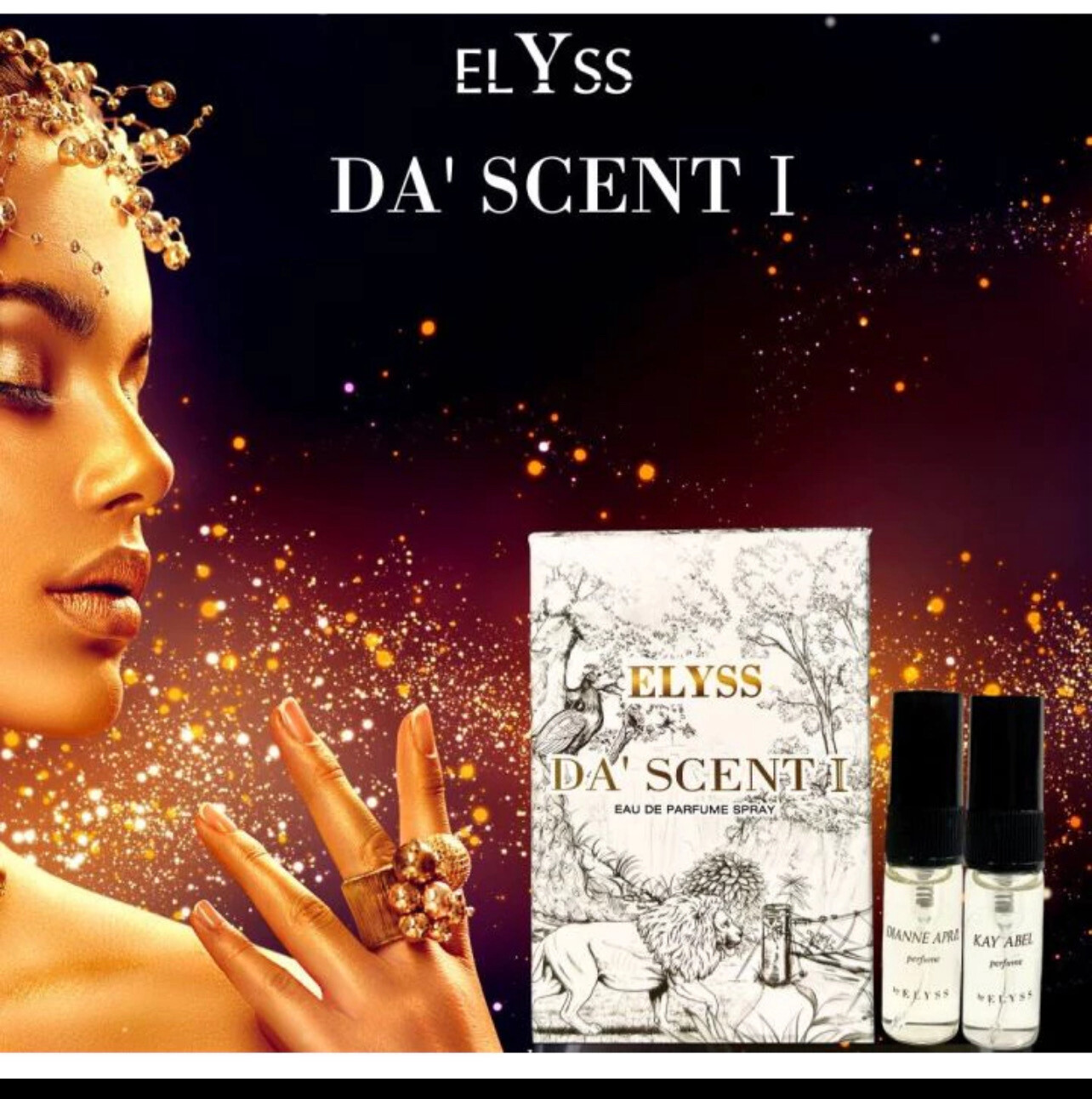 ELYSS DA&#39;SCENT PARFUME 3ML X 2SCENT 2kotak