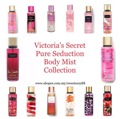 Victoria&#39;s Secret Fragrance Pure Seduction Body Mist Collection 250ml 1btl $9.50/2btl $15.00