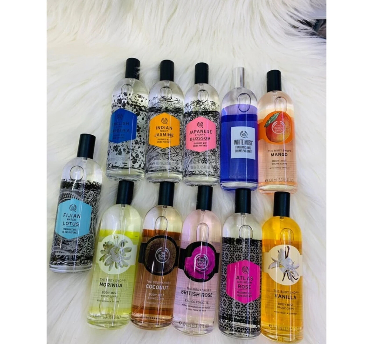 The Body Shop Fragrance Mist 100 ML - 1Btl $10/ 2btl $17