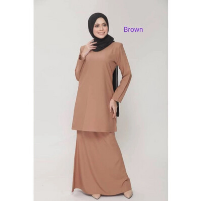 BAJU KURUNG PALIN  MODEN MURAH Wudhu Friendly SOFT MATERIAL Size (S,M,L,XL &amp; XXL)