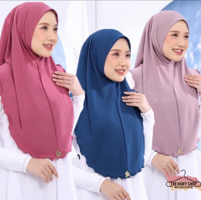 NEW TUDUNG SARUNG LAYLA BAWAL SIAP/ BAWAL LIPAT/ANTI TEMBAM/ANTI KEDUT 2pcs $10.00