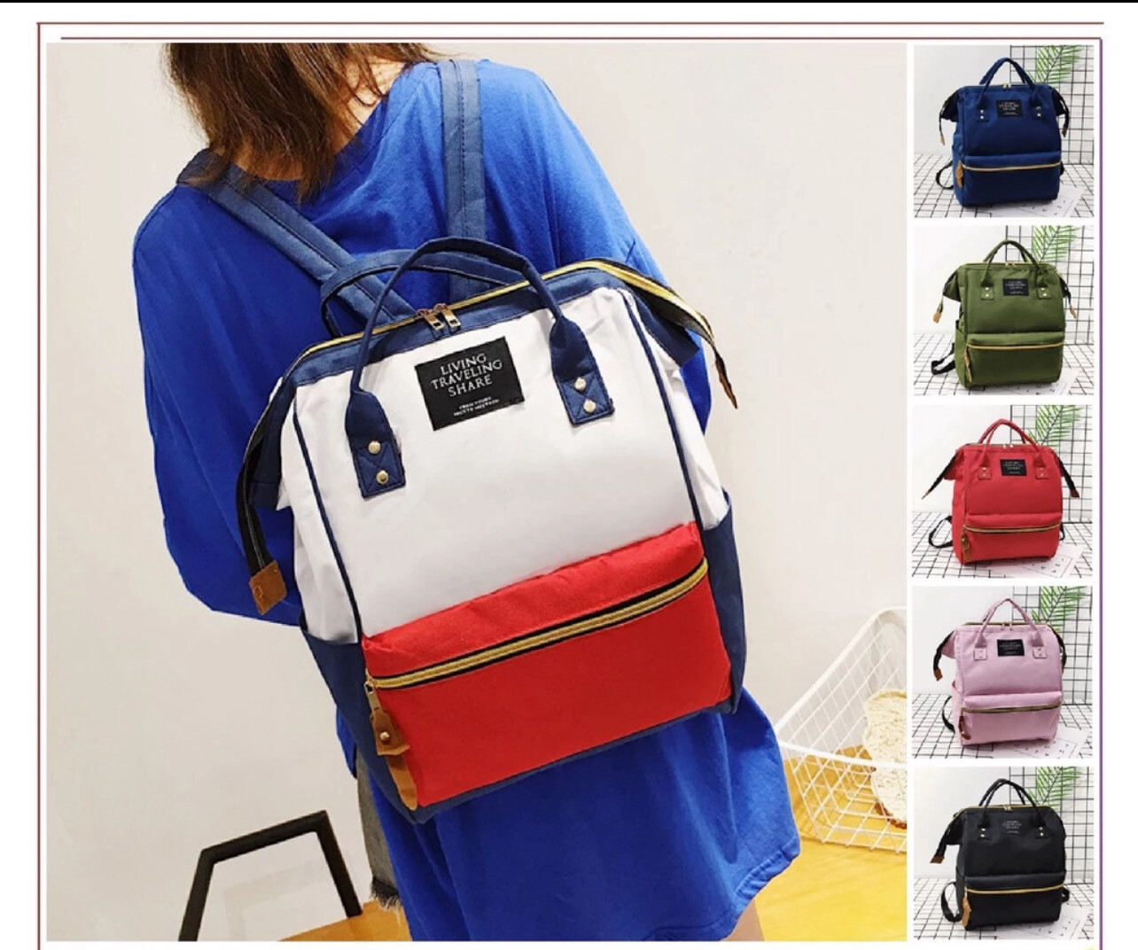 ￼11G4 Al Sahhia Travel  Women Bag Bagpack Beg Wanita Sekolah