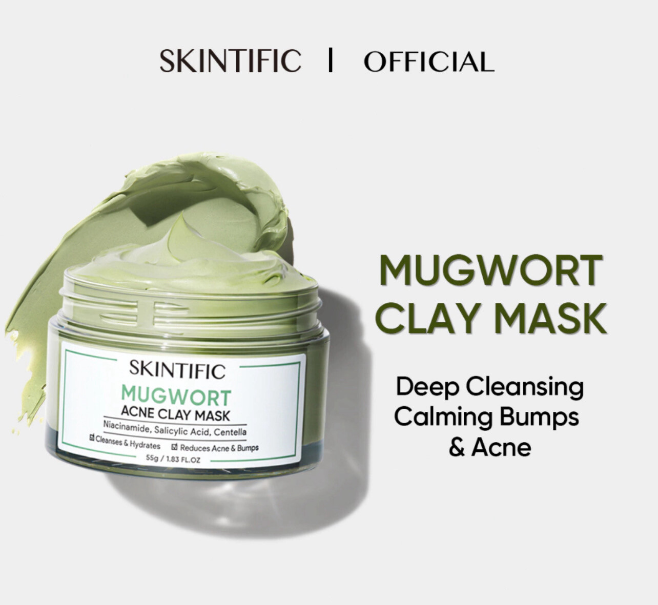 SKINTIFIC 5X Ceramide Skin Barrier Repair Moisturize Brightening Moisturizer Serum Mugwort Mask Sunscreen Mist Clay Mask