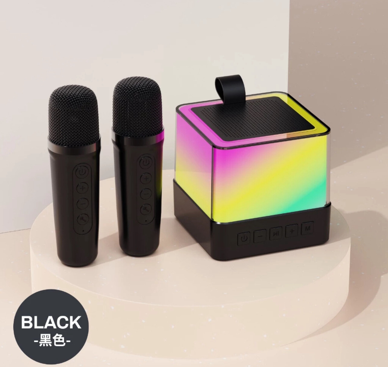 K18 Wireless Bluetooth Speaker Microphone karaoke Audio Integrated Karaoke Bluetooth Speaker Portable Deep Bass Audio
