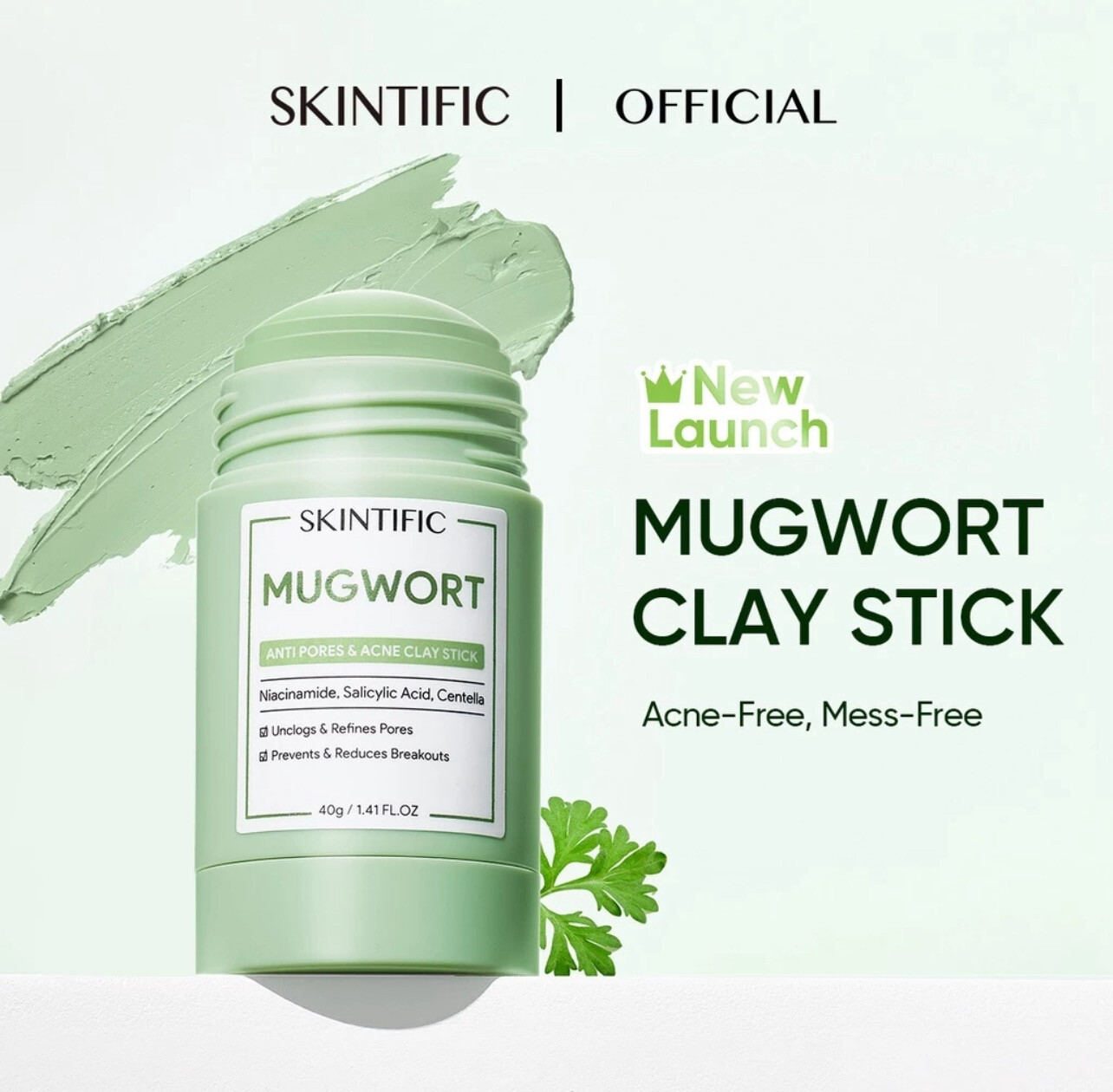 SKINTIFIC 5X Ceramide Skin Barrier Repair Moisturize Brightening Moisturizer Serum Mugwort Mask Sunscreen Mist Clay Mask