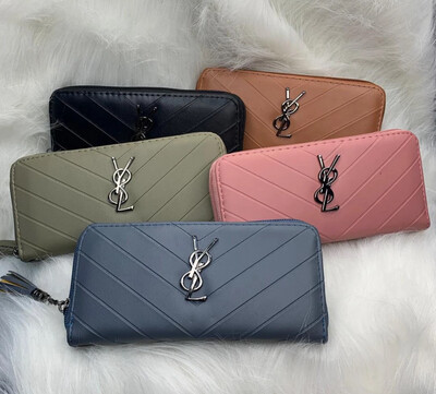 Fashion Simple Long Purse Lady‘s Wallet READY STOK (201-47) Mesti Beli 2pcs $10.00 (💋 Mix Buy)