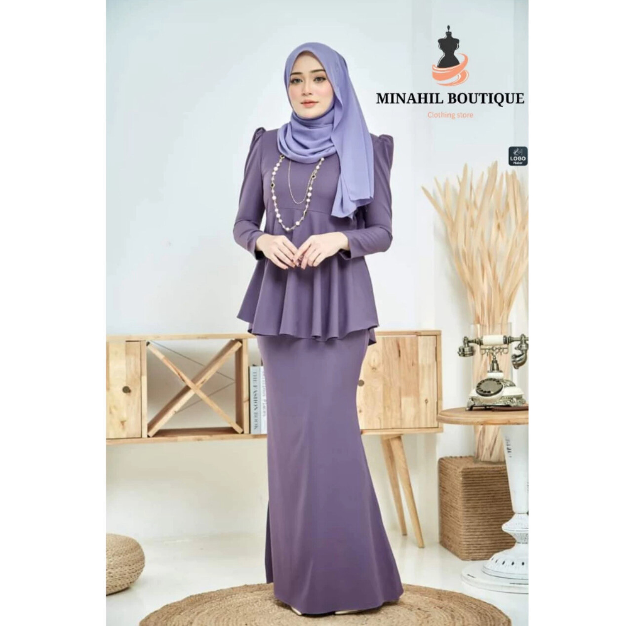 NEW BAJU KURUNG MODERN MALAIKA ( HIGH QUALITY COMO CREPE (Size S-3XL)