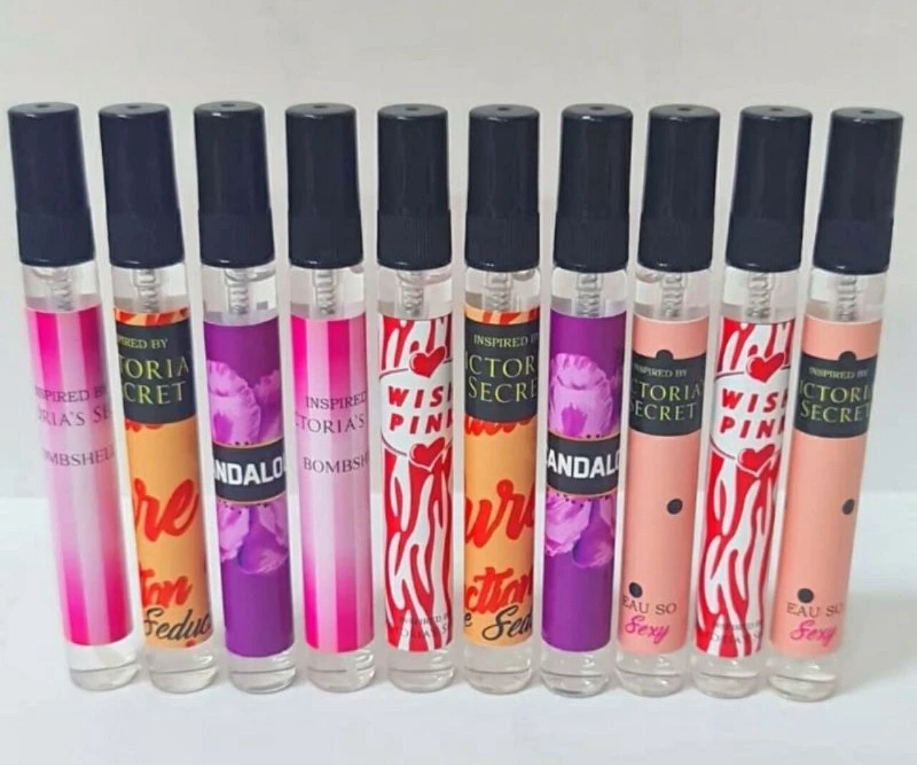 ￼PERFUME WOMEN V.SECRET 10ML MURAH 7bottle