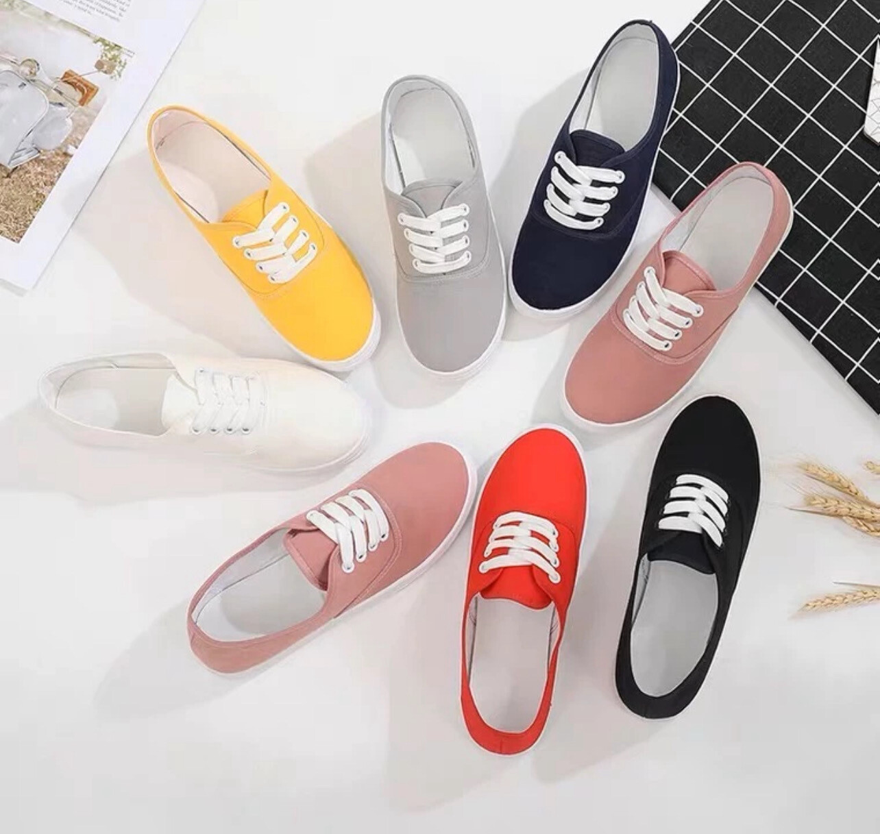 READY STOCK🎁WEBEE K365 Jiji Sneaker Women&#39;s Casual Sports Shoes Kasut Sukan Wanita Sport Shoes For Women