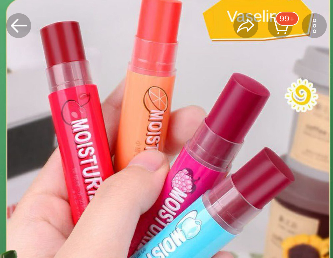 Uhc Lip Balm Lip Balm Repair Light Color Lip Balm Soothing Repair Moisturizing Lips Moisturizing LIFE07 6pcs