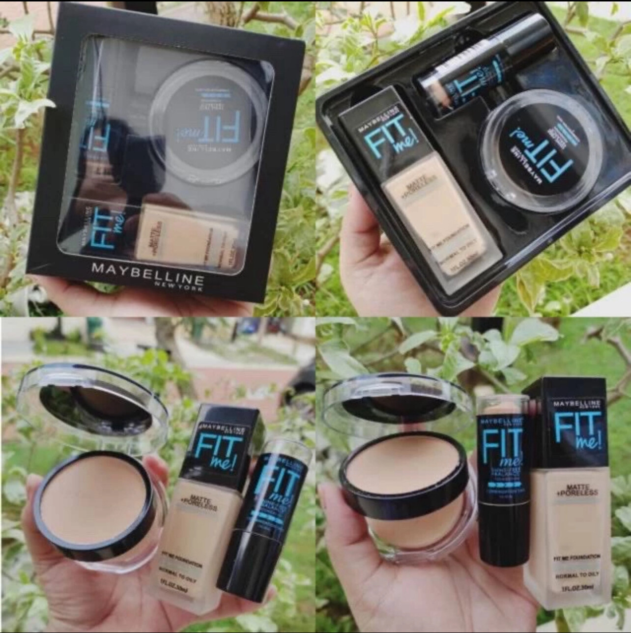 MAYBELLINE FIT ME SET 3 in 1 12 HRS LARIS💖💖