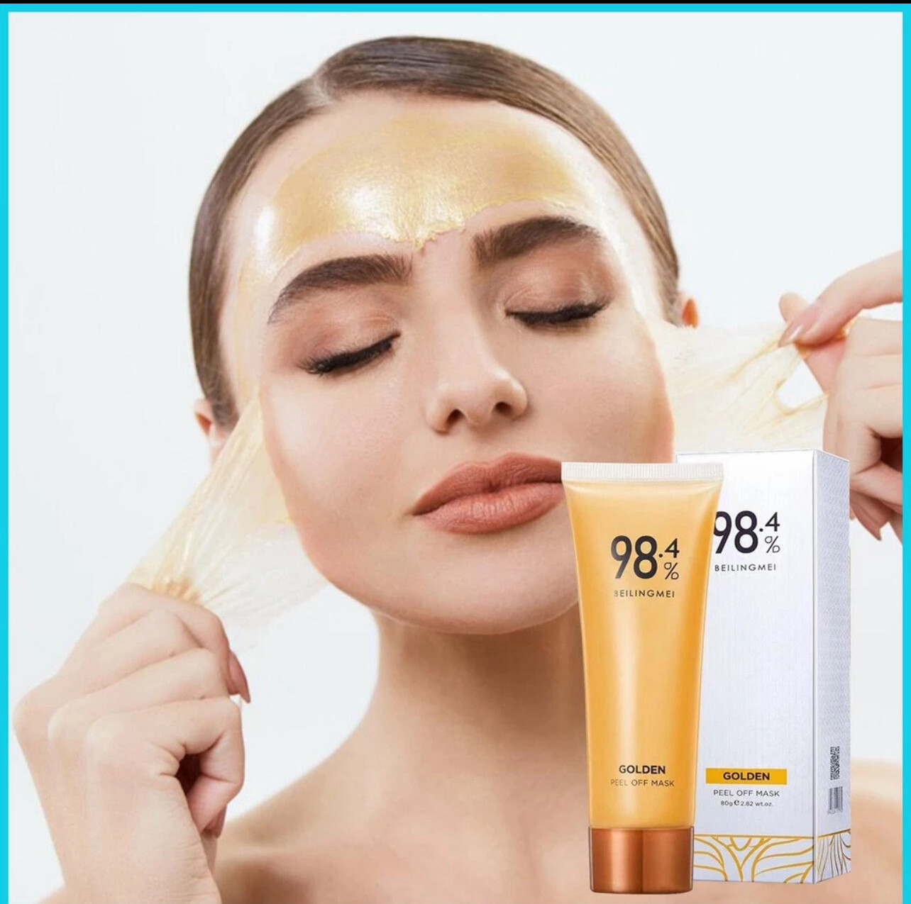 Peel-Off Masque Tightening Face Masque for Women Deep Cleansing Skin Care Tool for Damaged Normal Rough Large alonmy 3pcs
