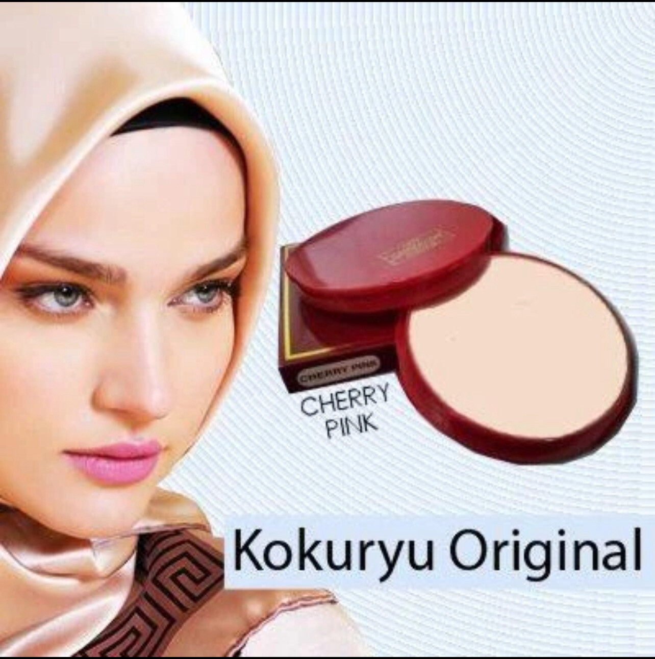 ￼🌹READY STOCK🌹 Bedak Arab KOKURYU Super Summer Cake Foundation Powder Bedak Asas Harian Wanita Dengan Pelembap 2pcs
