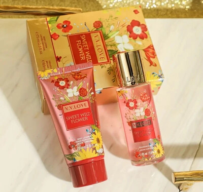 V.V.Love 2in1 Fragrance Mist 85Ml+Lotion V.V.Love Gift Set Women 1set $10/ 2 set $15 (if beli 2 tekan kuantiti 2 untuk change the promo price for 2)
