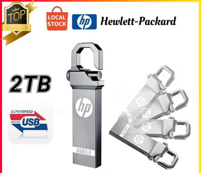 【High quality】 Hp Metal USB Pen Drive 2TB USB 3.0 Pendrive Memory Stick Flashdrive De Alta Velocidade xixi