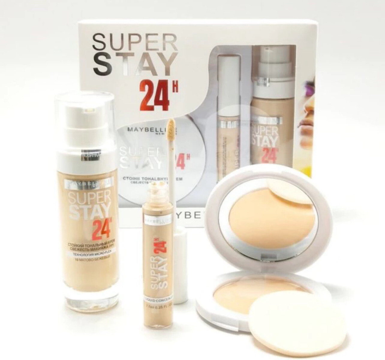 Ready❤️Super Stay Maybelline 3in1 Set🔥wholesale  1set