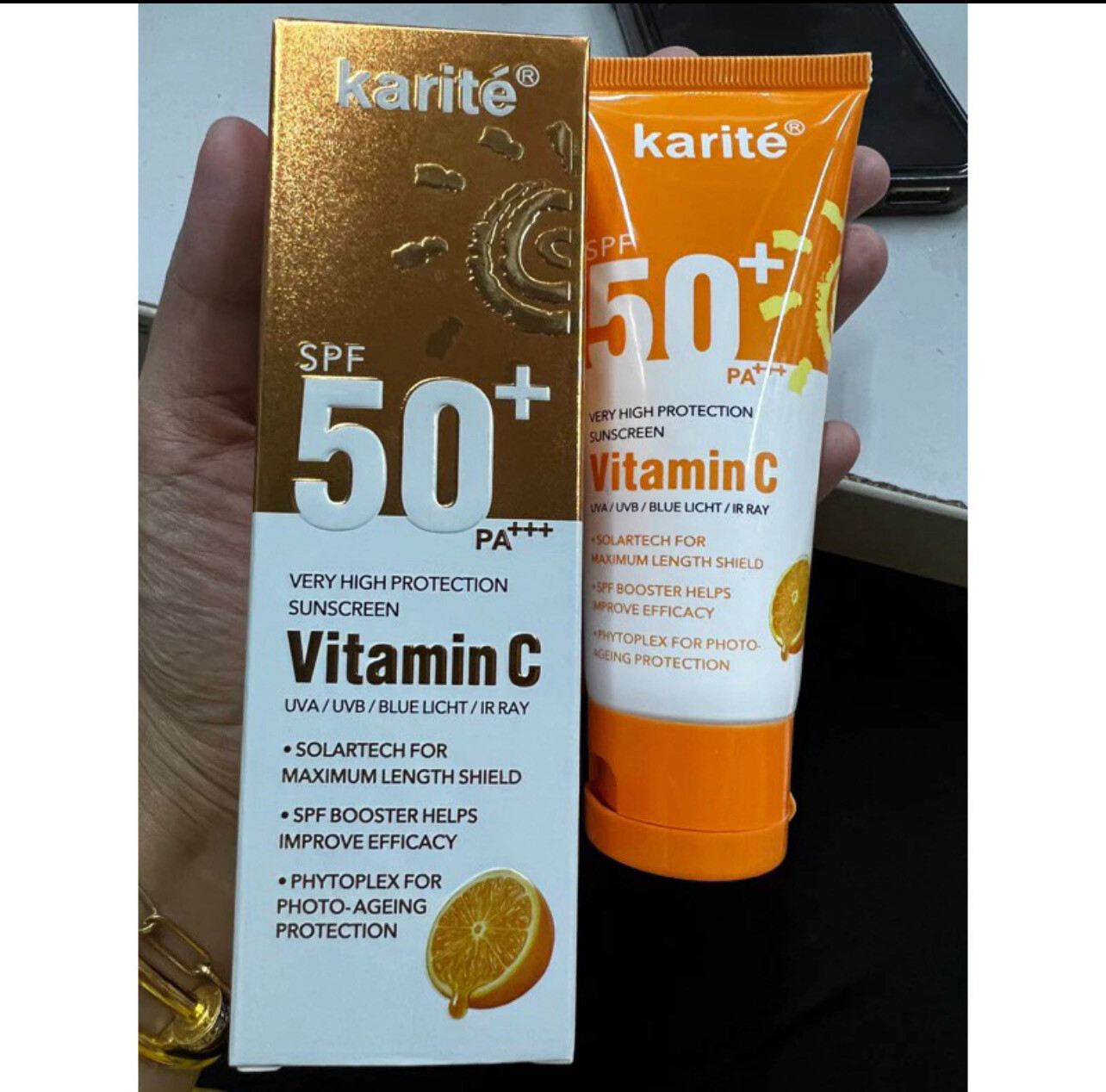 KARITE SUNSCREEN FUNDATION READY STOCK ✅ 2pcs