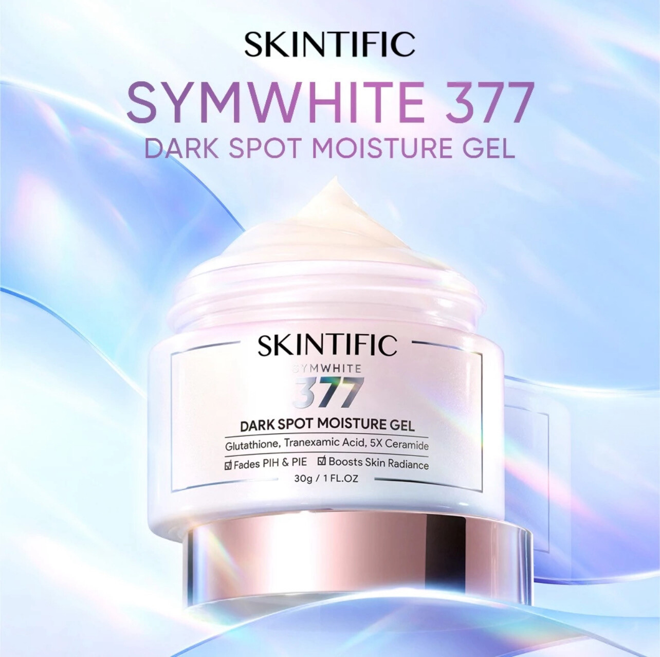 [Ready Stock] SKINTIFIC Symwhite 377 Dark Spot Moisturizer 30g Brightens Skin Black Spots Moisturiser For Skin Barrier