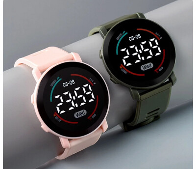 ￼New Fashion Waterproof Electronic Watch Simple Leisure Sports Student Examination LED Electronic Watch 3pcs