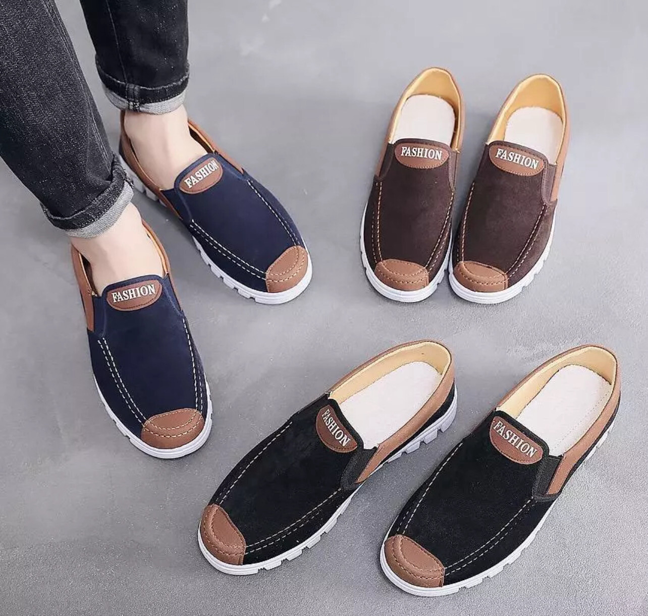 ￼READY STOCK WOOHUU Kasut Lelaki Man Low Tops Sneakers Men