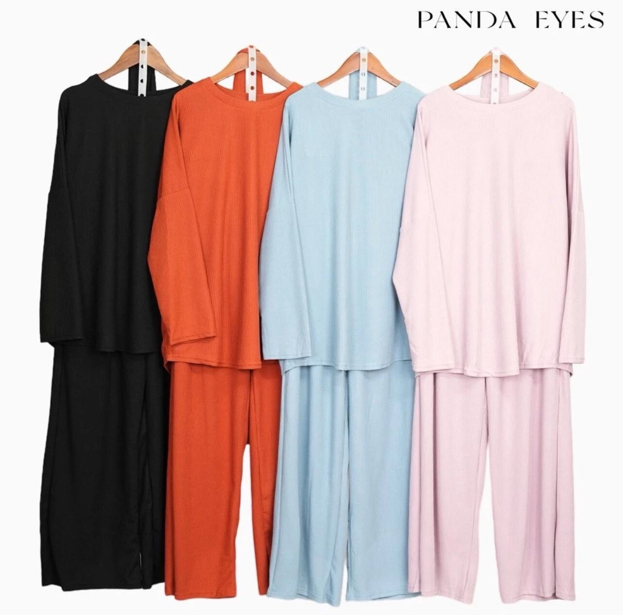 ￼Pandaeyes Sweatshirt Set Pants Bertali CLO-CNQM9525BLLP