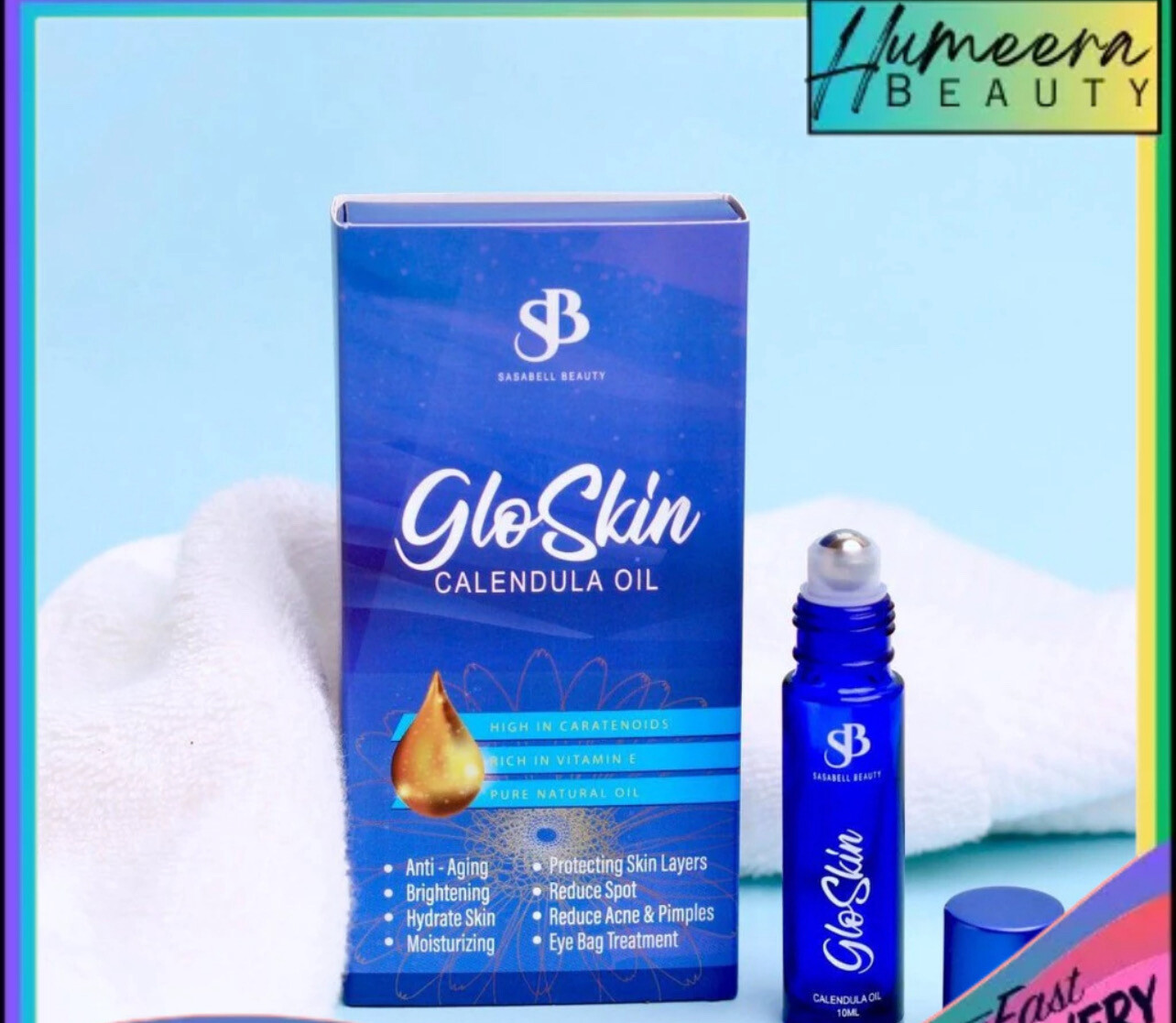 GLOSKIN by SASABELL BEAUTY CALENDULA💋 OIL GLOW SKIN 2Bottle