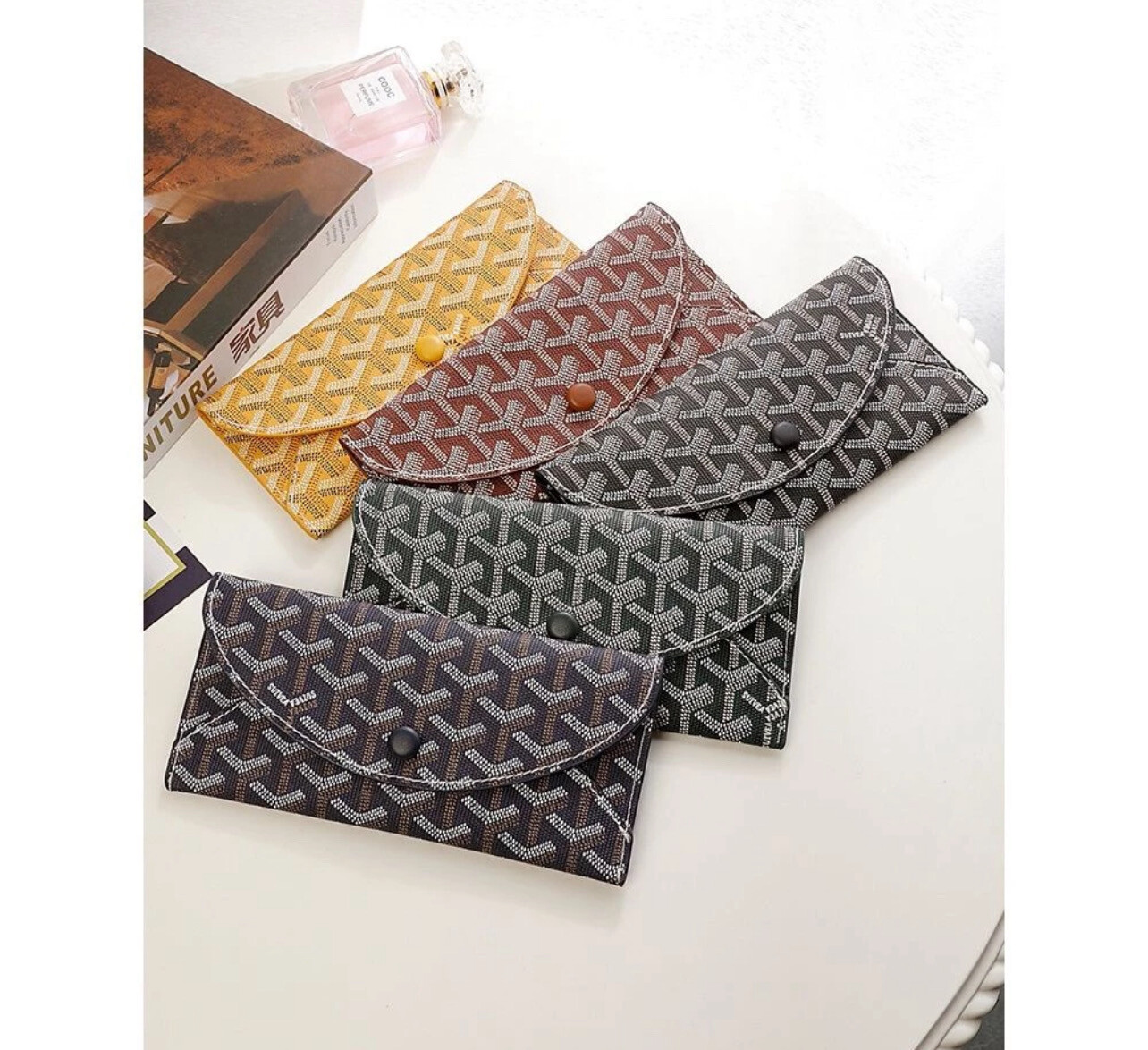 Fast Shipping Dog Teeth Long Wallet Women 2023 New Style South Korea Dongdaemun Ultra-Thin Wallet Card Slot All-in-One Bag Genuine Simple Thin