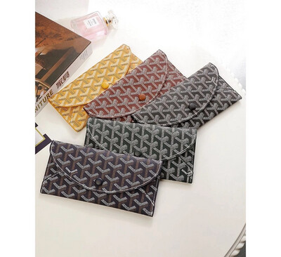 Fast Shipping Dog Teeth Long Wallet Women 2023 New Style South Korea Dongdaemun Ultra-Thin Wallet Card Slot All-in-One Bag Genuine Simple Thin