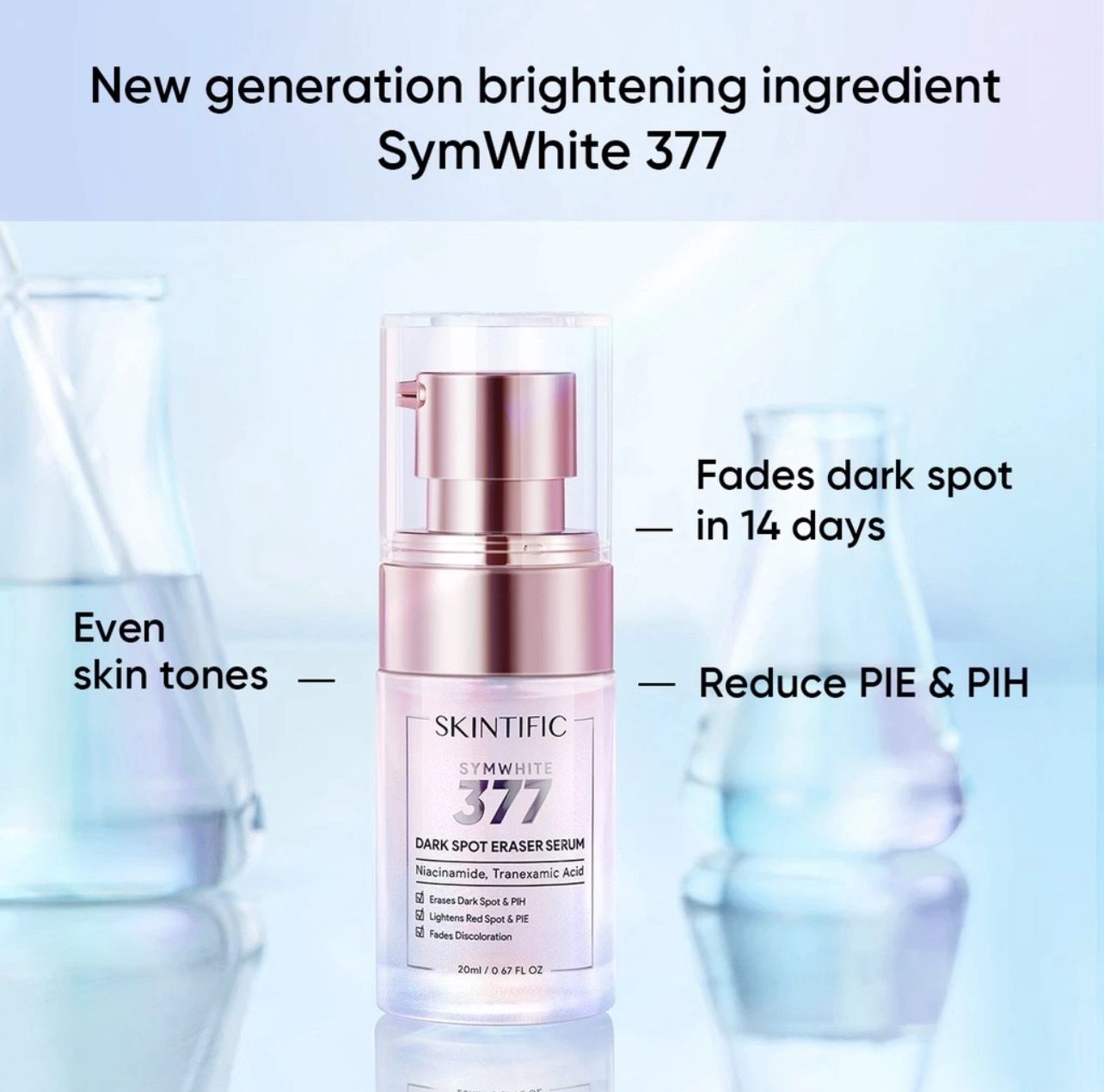 ￼Skintific Symwhite 377 Dark Spot Eraser Serum 20ml 2bottle