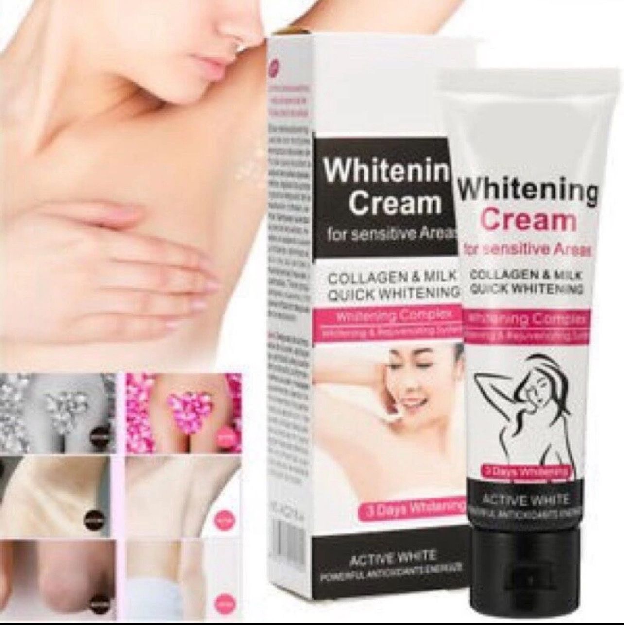 Aichun Beauty whitening cream For Sensitive Areas 50ml 4pcs