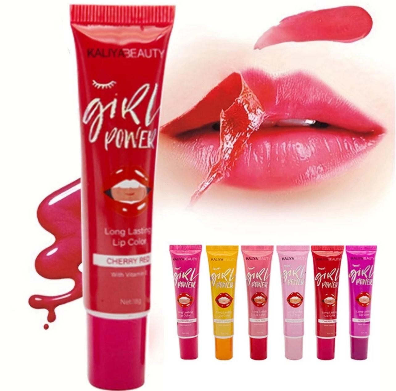 ￼1PC Amazing Peel Off Liquid Lipstick, Waterproof Long Lasting Lip Gloss, Tint Moisturizing Tear Off Lip Stain Makeup Cosmetic 8pcs