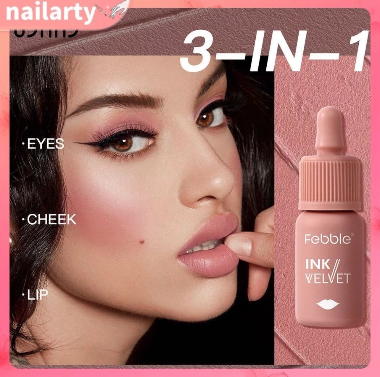 ￼[Ready Stock] Pearlescent Lipstick Beauty And Health Varnish Waterproof Lipstick Lips Easy To Color Long-lasting Lipstick Non-stick Cup Lipstick Cosmetic Liquid Lipstick Nailarty 4pcs