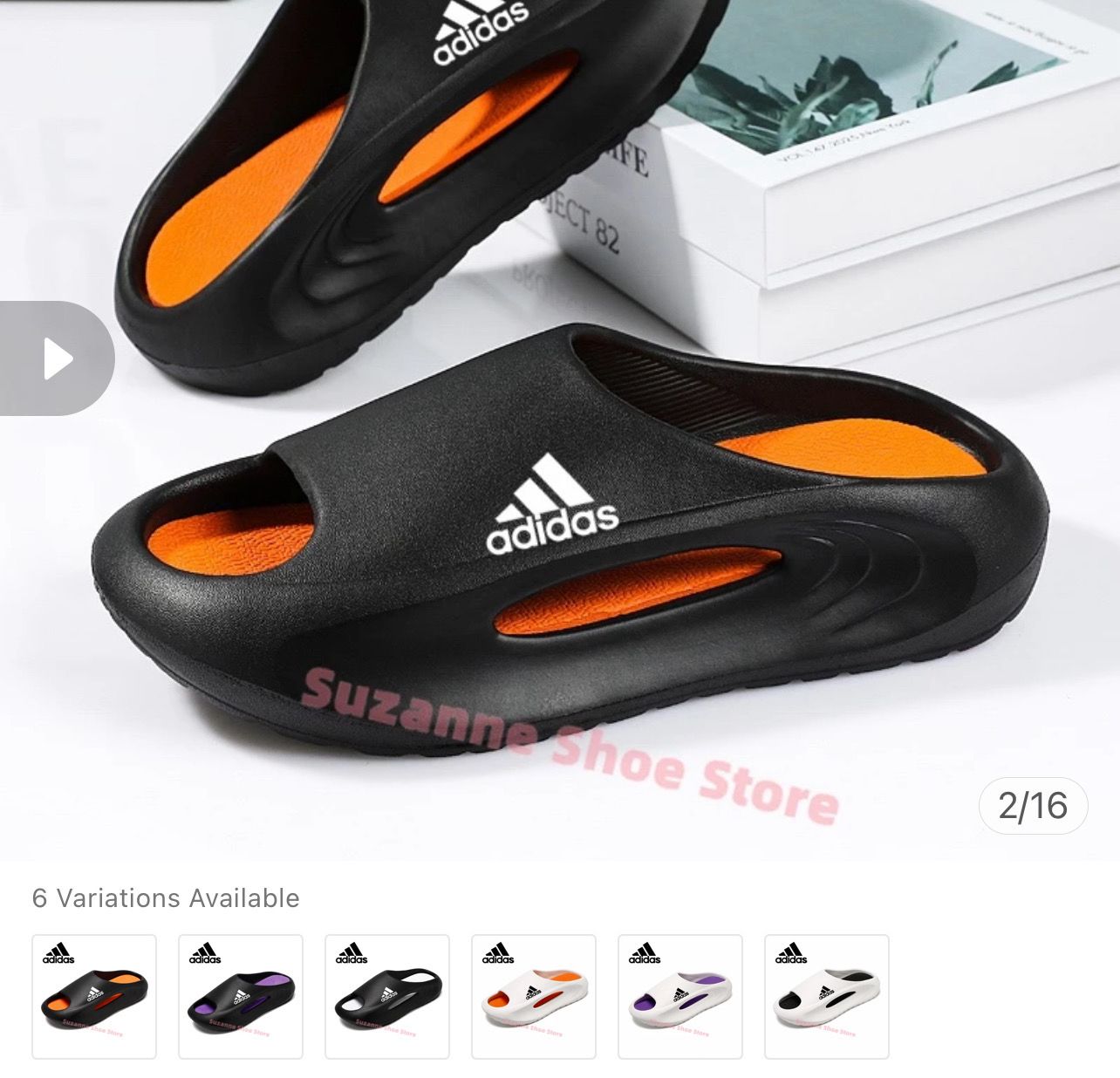￼Ready Stock Size 36-45 Large Size Slippers Men&#39;s Trendy Beach Shoes Lightweight Sandals men and women indoor slippers