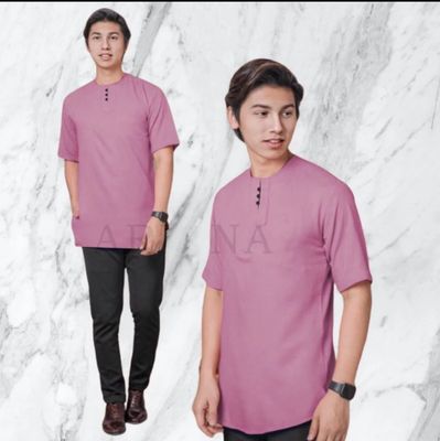 ￼KURTA LELAKI DEWASA MATERIAL CEY (ironless)🌿ARIANA EXCLUSIVE