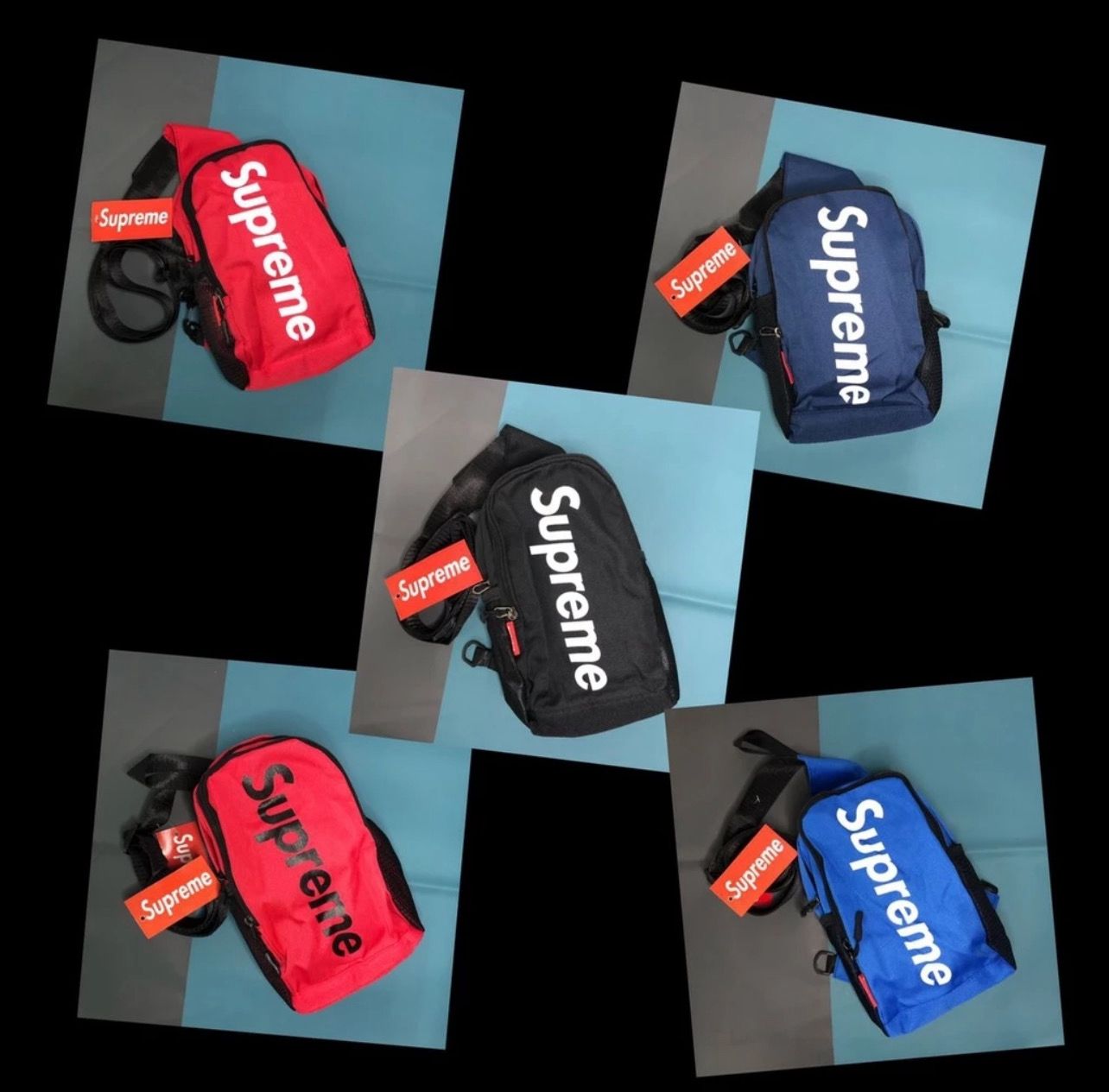 ￼Stok Sedia Ada ~ Mini Beg Pouch Waist Beg Lelaki OOTD Design Unisex Travel Beg