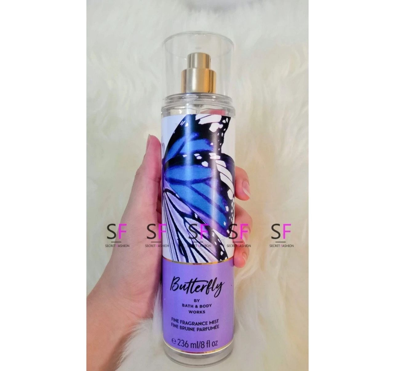 ￼BBW / Victoria Fleur Fine Fragrance Butterfly Body Mist 236ml For Women Men Minyak Wangi Perempuan Lelaki - Promo 2bottle