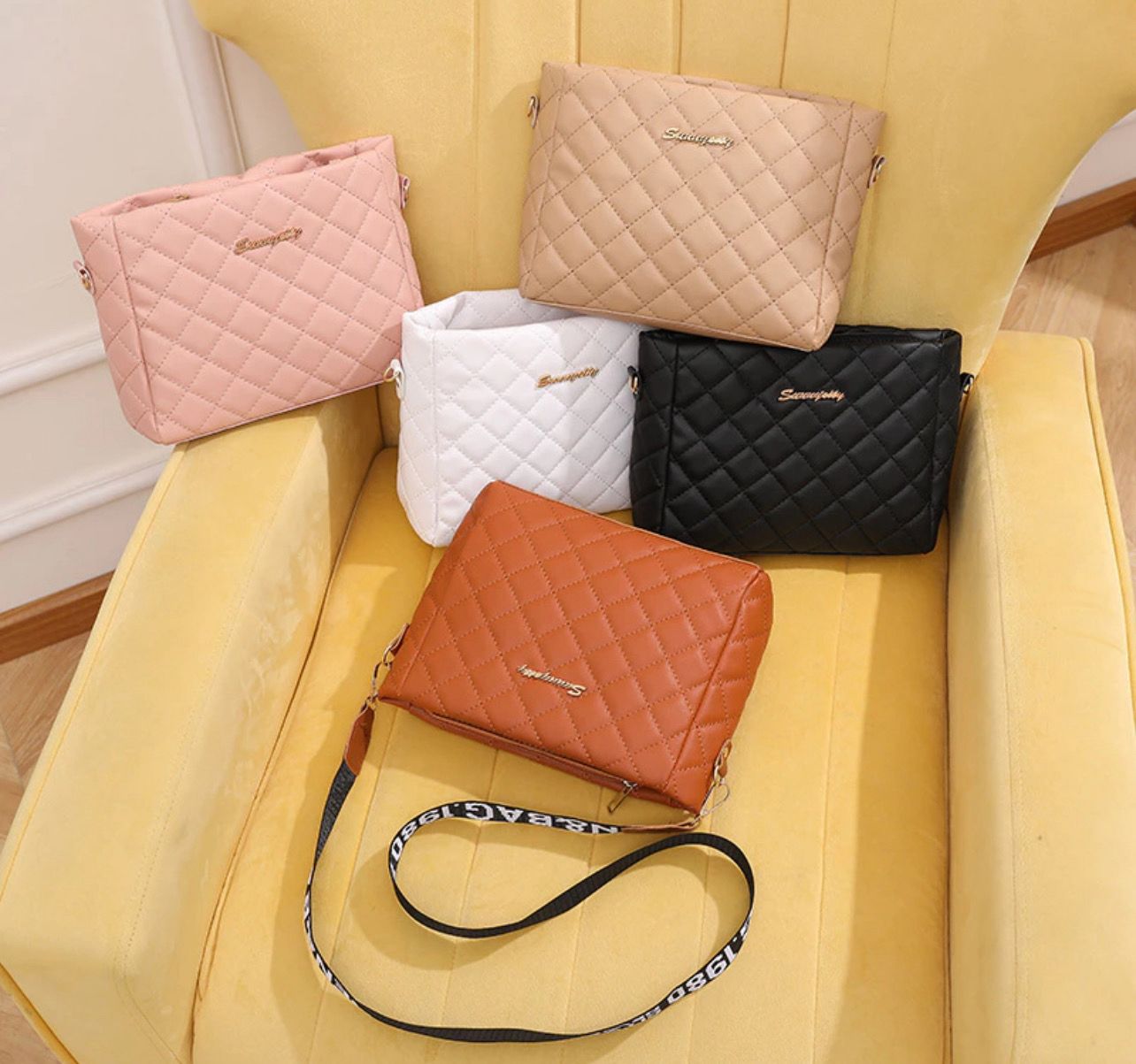 ￼1297 PU SLING BAG KULIT leather Casual Beg Tangan Wanita women Shoulder Wallet Purse Travel READY STOCK QQF WHOLESALE (Promo) 1pcs $10/ 2 pcs $17