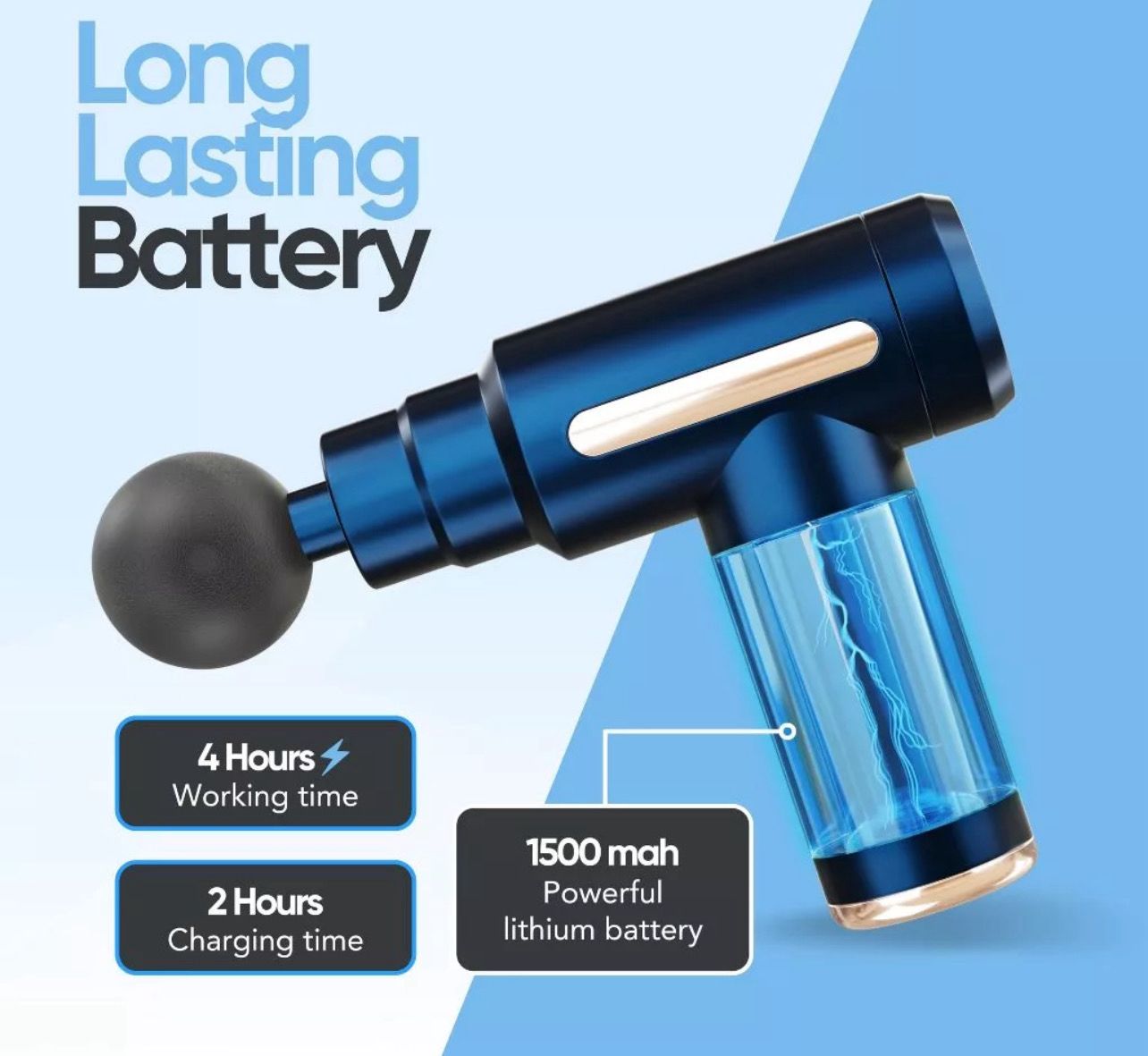 ￼Mini Fascia Massage Gun Compact Size Portable Muscle Relaxation Device Silent Vibration Massage Fitness Gun 迷你筋膜枪