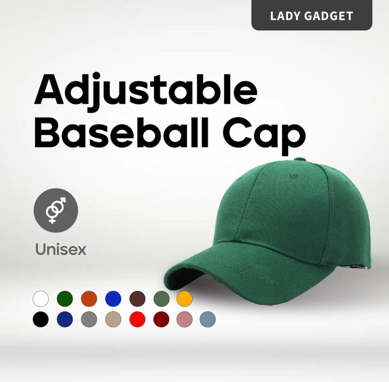 ￼[ New Stock ] Adjustable hat Casual Outdoor Plain Baseball Unisex Cap Baseball Basic Cap Men Snapback cap fesyen topi - Promo 4pcs