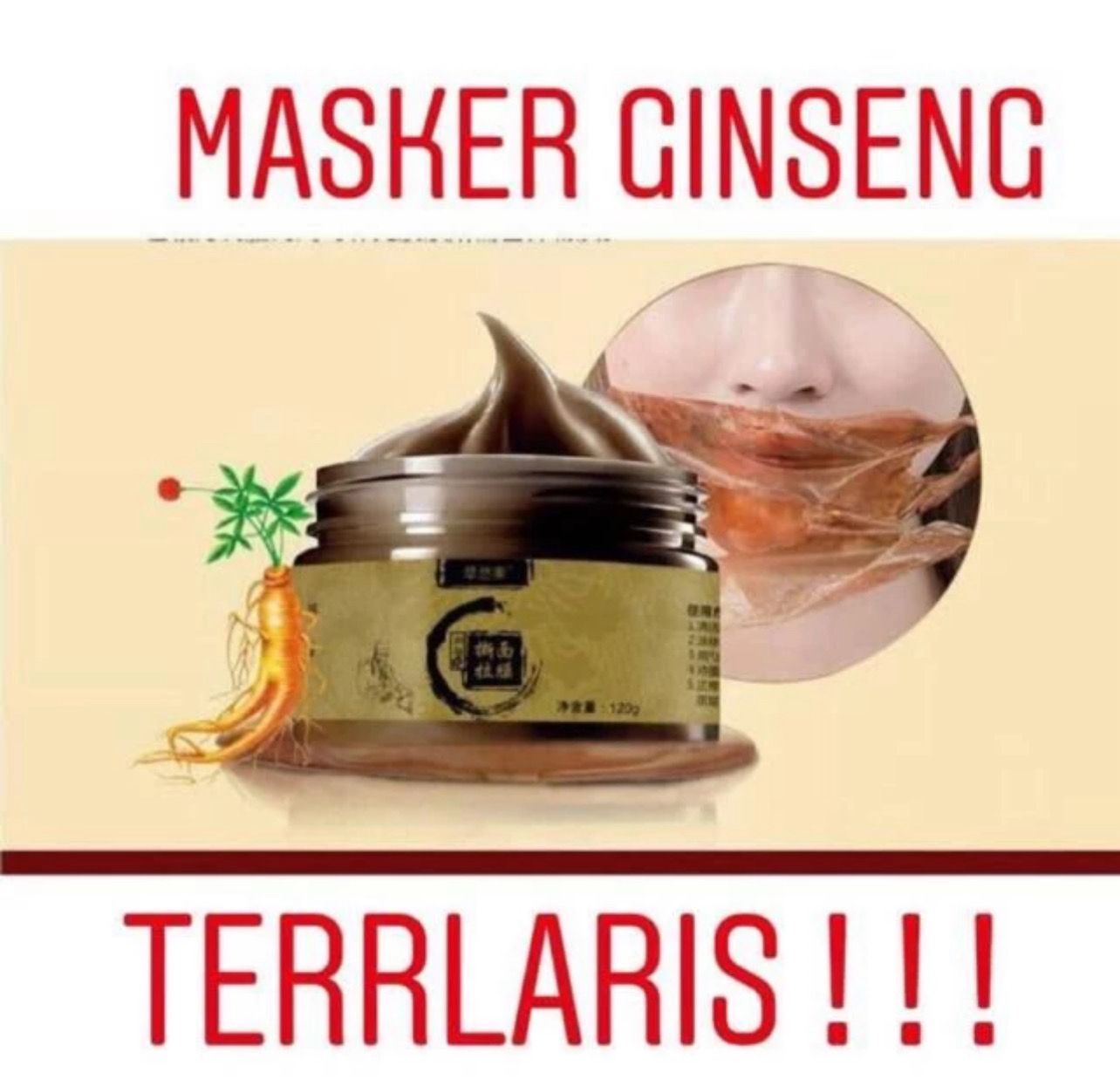 ￼MASKER GINSENG VIRAL 2bottle