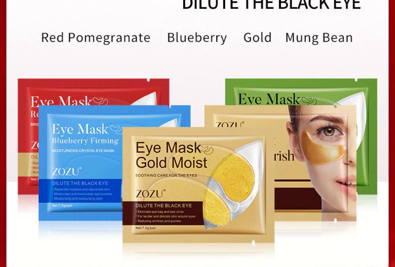 ￼❤️88Home❤️ ZOZU Eye Mask Moisturizing Rejuvenate Elastic Brighten Beauty skincare /Masker Mata 眼膜 25pcs